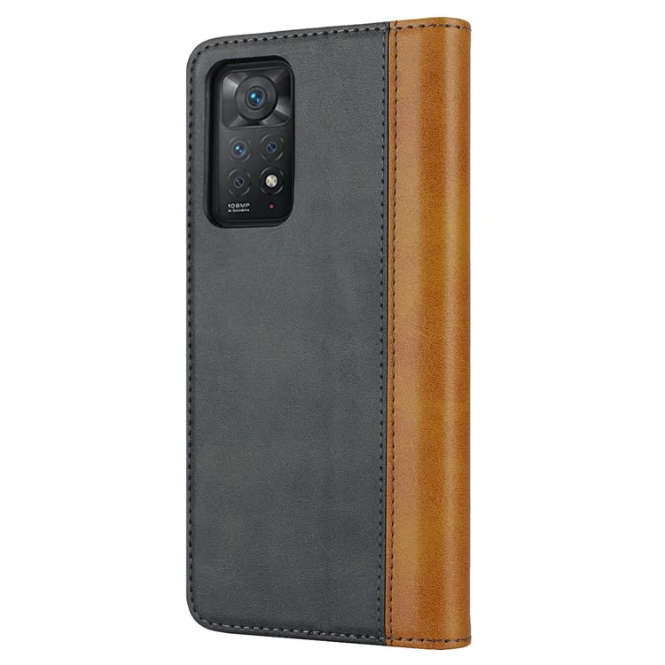 Para Xiaomi Redmi Nota 11 Pro Case Bezer - Preto+amarelo