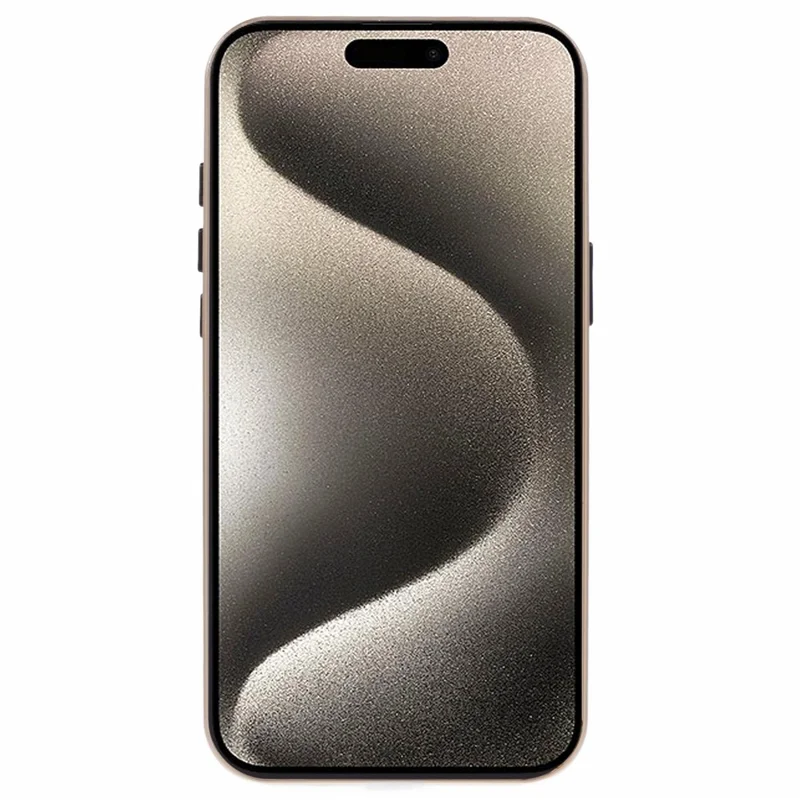 For iPhone 16 Plus Case Magnetic Full Protection Clear Phone Cover - Gold