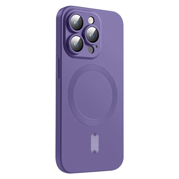 ENKAY HAT PRINCE For iPhone 16 Pro Max Case Compatible with MagSafe Scratch Proof TPU Phone Shell - Purple