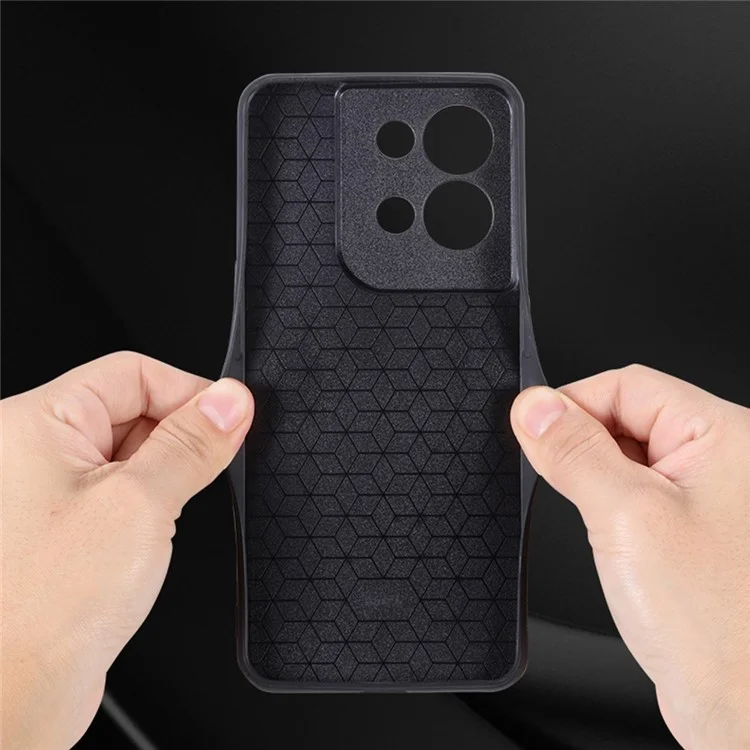 AZNS For Oppo Reno8 Pro 5G (Global Version) Slim Fit Cell Phone Case Imprinted Pattern PU Leather+TPU Phone Cover - Brown