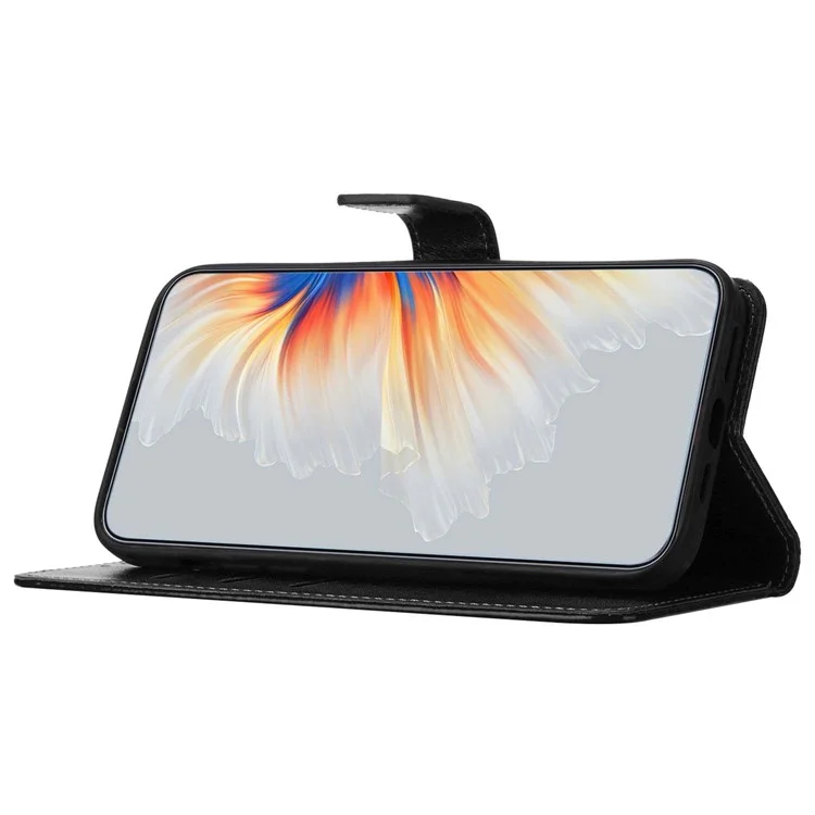 Для Samsung Galaxy A06 Case Case Blitter Antipratch Кожаная Крышка Телефона. - Черный