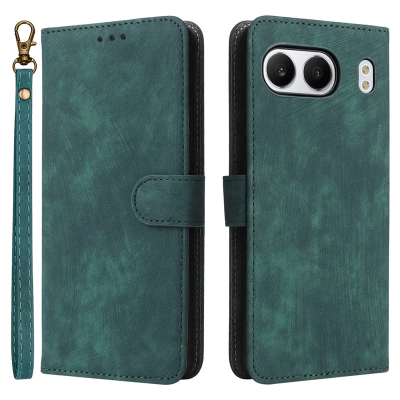 For OnePlus Nord 4 Wallet Case RFID Blocking PU Leather Cover Stand View - Green