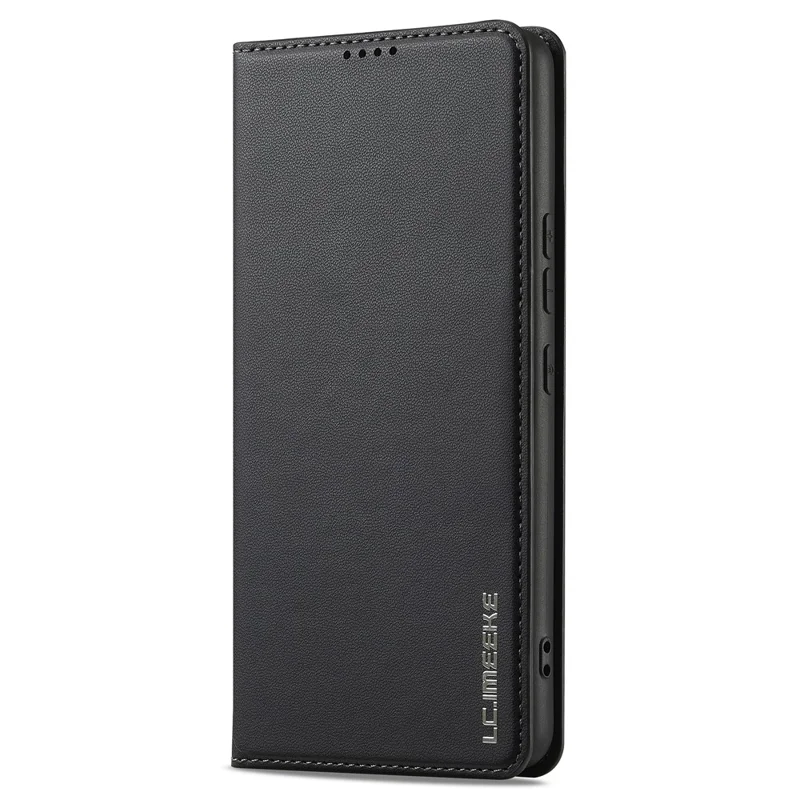 LC.IMEEKE L1 Serie für Samsung Galaxy A52s 5G / A52 5G / 4G Hülle Lederbrieftasche mit Ständer Telefonabdeckung - Schwarz