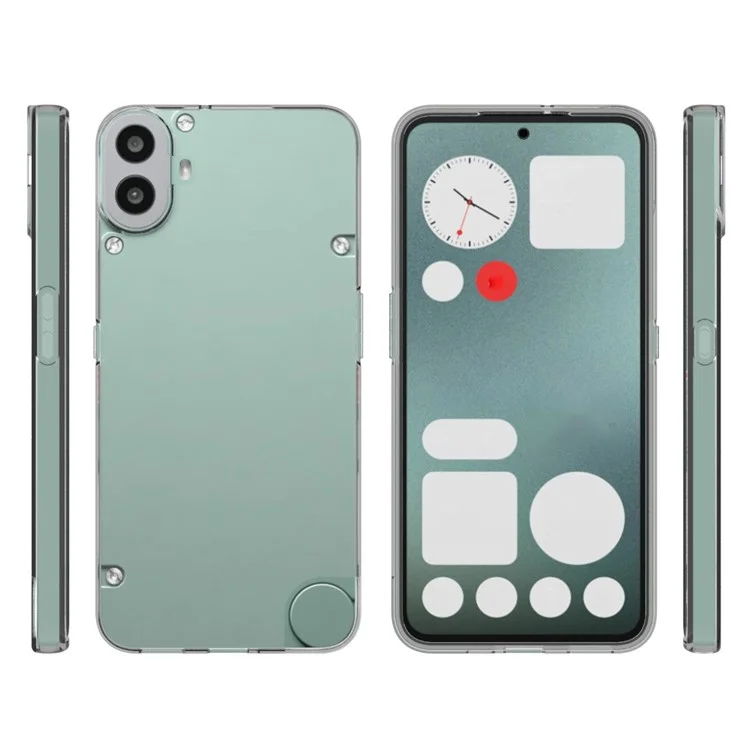 For Nothing CMF Phone 1 Clear Phone Case Watermark-Resistant TPU Back Cover