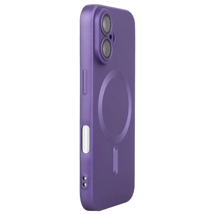 ENKAY HAT PRINCE Per iPhone 16 Case Compatibile con MagSafe Resistente ai Graffi Custodia Telefonica TPU - Viola