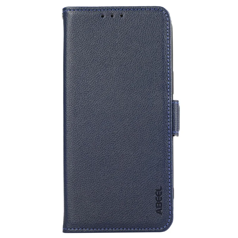 ABEEL Per Samsung Galaxy A06 Custodia in pelle effetto Litchi Copertura del telefono con blocco RFID - Blu