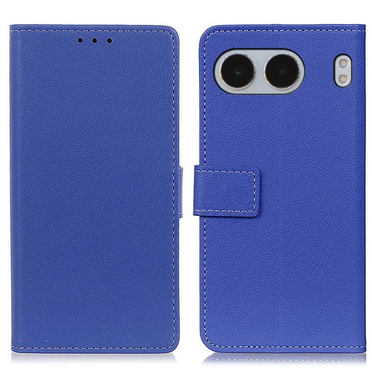 Para OnePlus Nord 4 Case PU Cool Store Willet Cover Phone - Azul