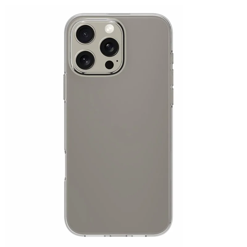 Объемная покупка для iPhone 16 Pro Clear Phone Case с водяными знаками, устойчивый к стойким ТПУ-задняя крышка