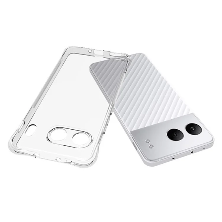 Pour OnePlus Nord 4 Étui Téléphone TPU Anti-Dérapant Transparent Housse de Téléphone Mobile