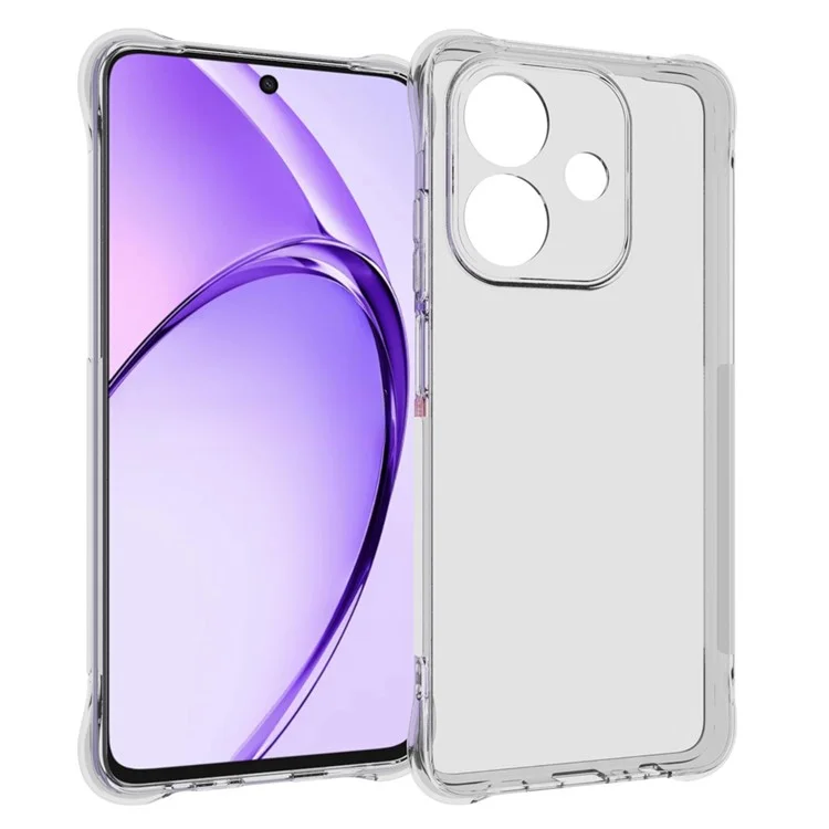 Per Oppo A3x 5G Custodia Telefonica TPU Non Scivolo Trasparente Custodia per Telefono Cellulare