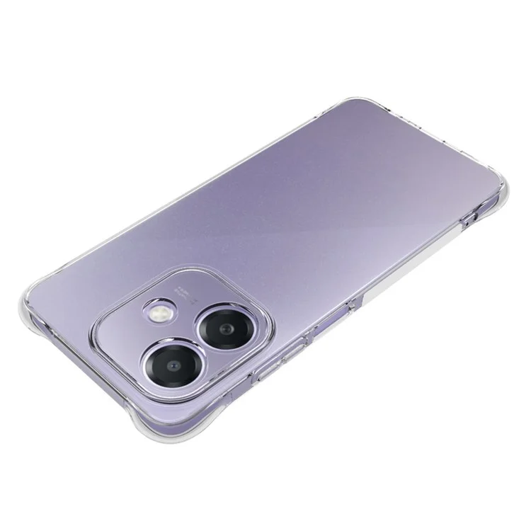 Per Oppo A3x 5G Custodia Telefonica TPU Non Scivolo Trasparente Custodia per Telefono Cellulare