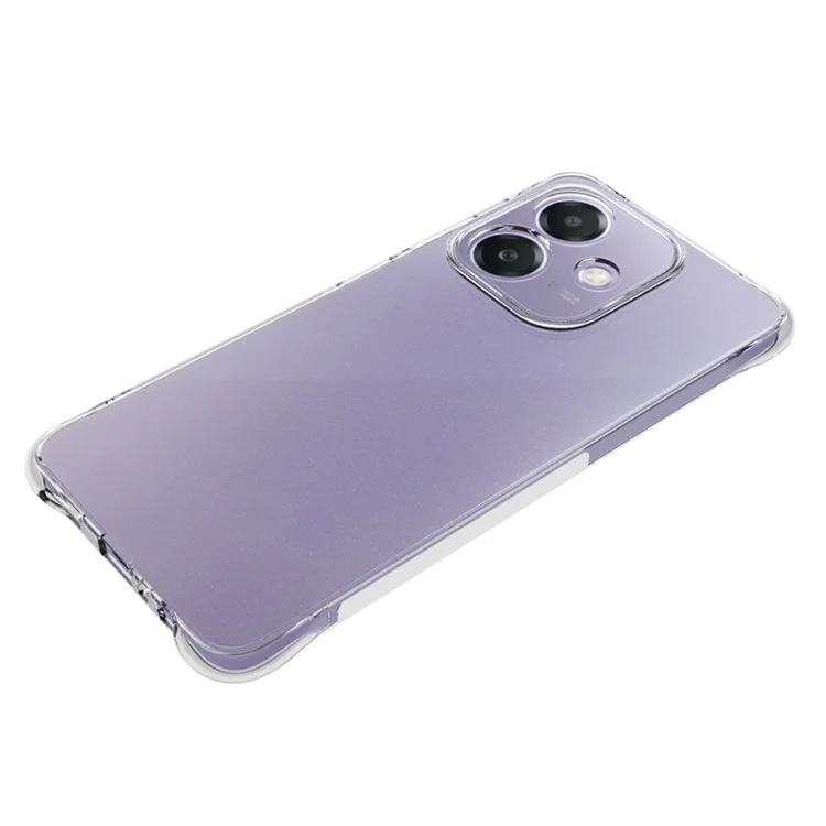 Per Oppo A3x 5G Custodia Telefonica TPU Non Scivolo Trasparente Custodia per Telefono Cellulare