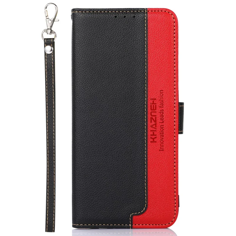 KHAZNEH per OnePlus Nord 4 Case RFID Blocking Wallet Custodia in Pelle PU - Nero