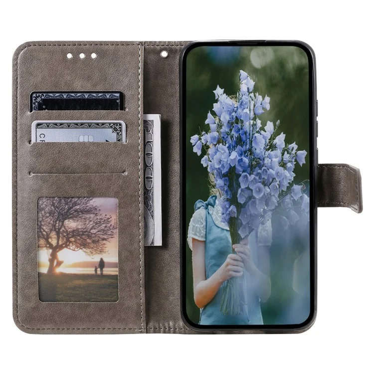 Для Google Pixel 9 Pro XL Case Imprinted Totem PU - Серый