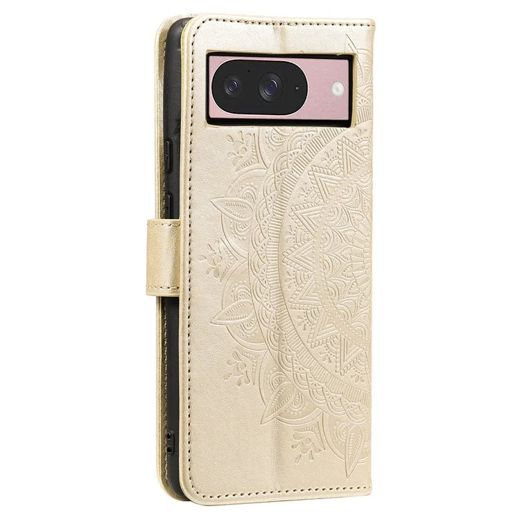 Для Google Pixel 9 / 9 Pro Case Отпечатано Totem PU - Золото