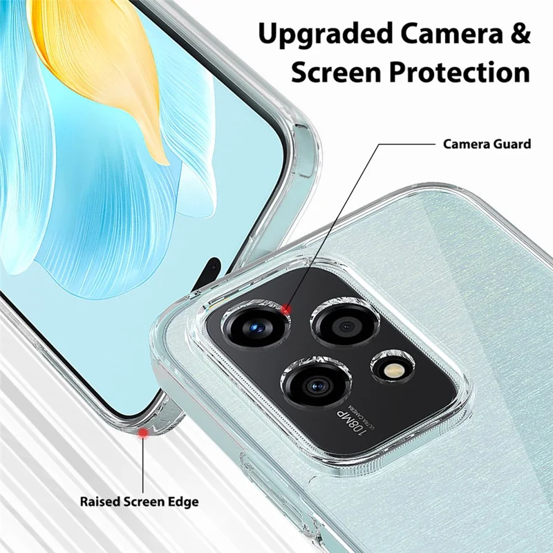For Honor 200 Lite Clear Phone Case TPU+Acrylic Shockproof Phone Back Cover

Für Honor 200 Lite Klare Handyhülle TPU+Acryl stoßfeste Handyrückseite