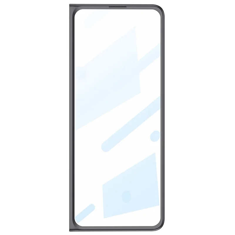 GKK Para Samsung Galaxy Z Fold6 5G Case Anti-Drop PC+PU Puno Cubierta Con Parte - Negro
