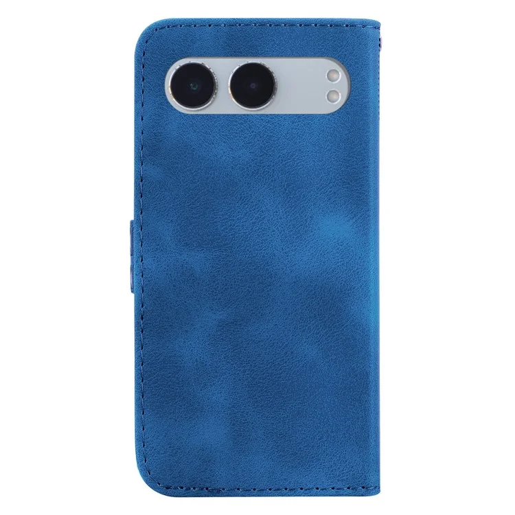 Para OnePlus Nord 4 Stand Case Patrón de 7 en Forma Impresión de la Cubierta Del Teléfono de Cuero - Azul