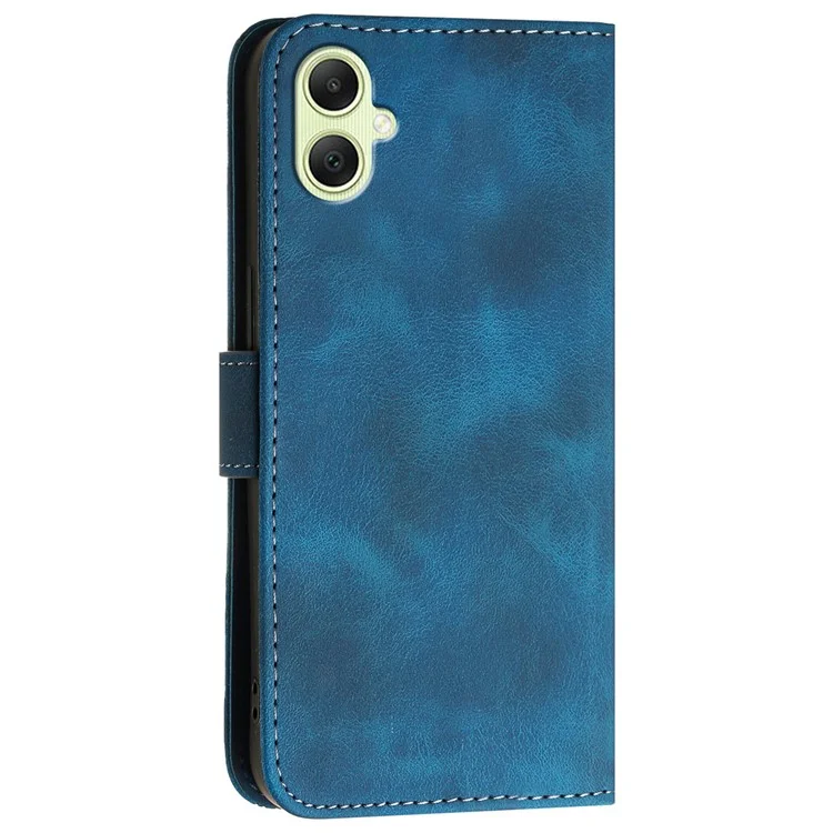YX0080 Для Samsung Galaxy A05 4G Case Butterfly Imprint Leather Wallet Cover Phone - Сапфир