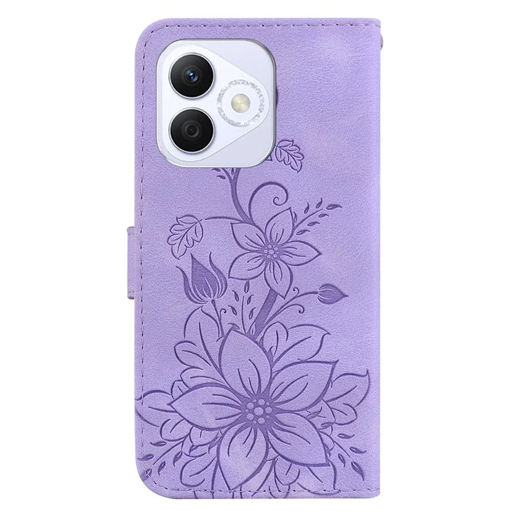 Для Чести X60i 5G Case Lily Flow - Фиолетовый