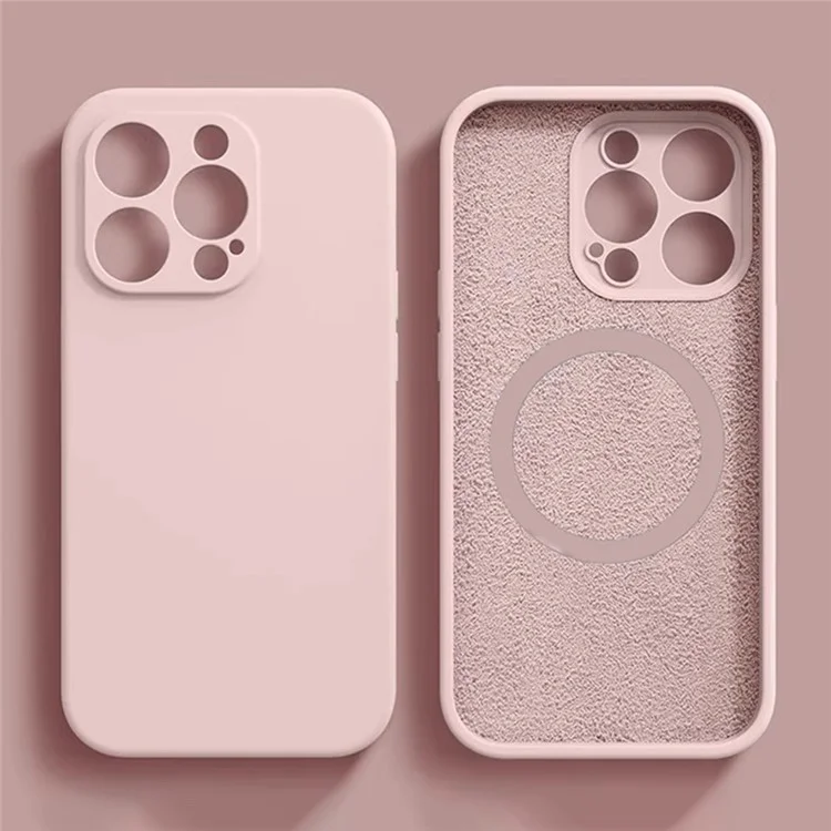 Для Iphone 15 Pro Magnetic Case Shock -resect - Розовый