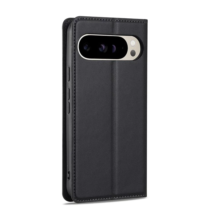 LC.IMEEKE L1 Series per Google Pixel 9 Pro XL Case Portafoglio in Pelle PU Custodia Protettiva per Telefono - Nero