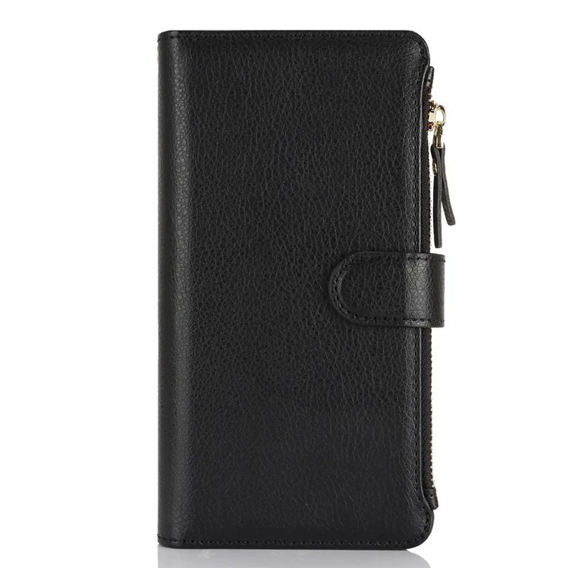 XL-001 Para Samsung Galaxy S23 Case Case Pocket Pocket Stand Telephip Telephip - Negro