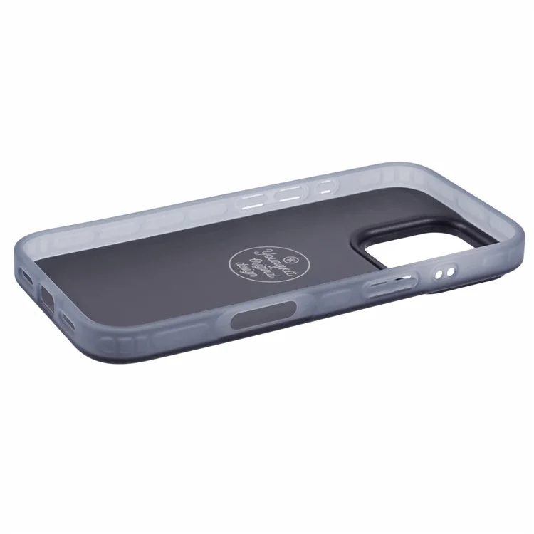 Youngkit Для Iphone 16 Pro Max Case Suitcase Style TPU + Алюминиевый Сплав -лазерный Градиент - Фиолетовый / Красный / Желтый