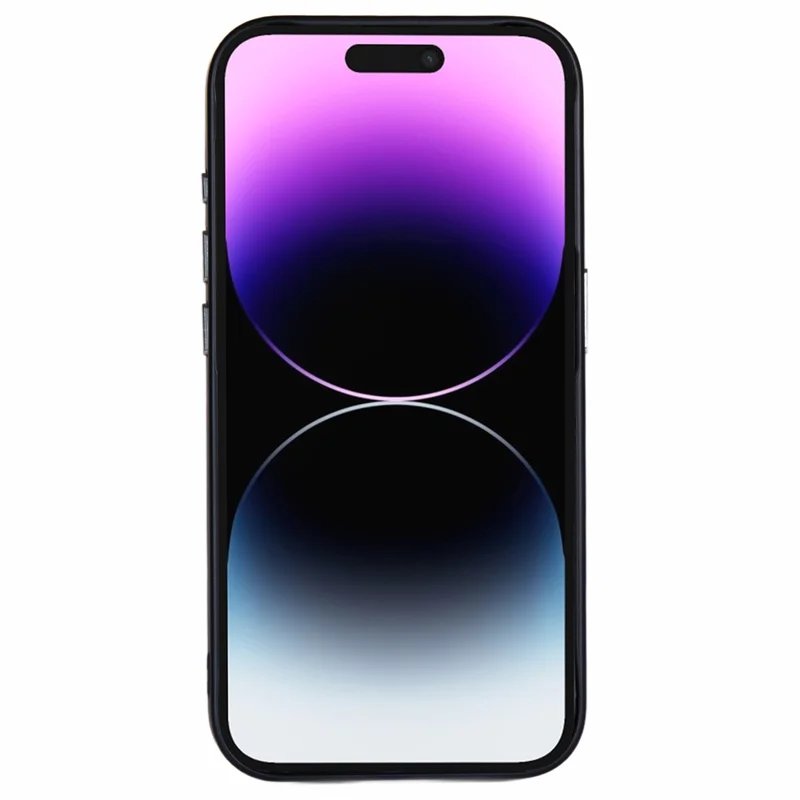 X-LEVEL Pour iPhone 16 Pro Max Étui magnétique en PC rigide Couverture de téléphone Texture en carbone nano-fibre - Noir