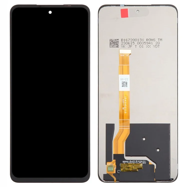 Für Oppo A58 4G Grade C LCD-Bildschirm und Digitizer-Baugruppe (ohne Logo)