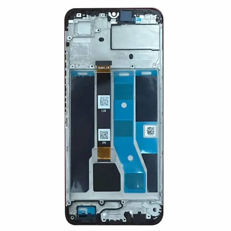 Für Realme C53 (Global) Grade C LCD-Bildschirm und Digitizer-Baugruppe + Rahmenteil (ohne Logo)