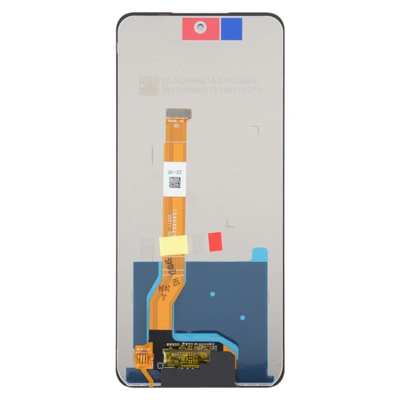 For Oppo A59 5G / A2x 5G Grade C LCD-skærm og digitizer-samling (uden logo)