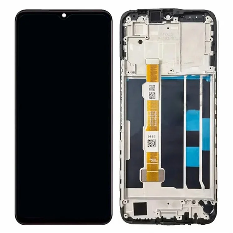 Para Vivo Y17s 4G Grade B LCD Tela e Montagem Dos Digitalizadores + Quadro (sem Logotipo)