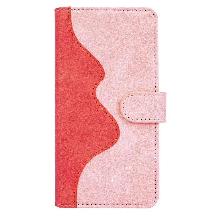 Für OnePlus Nord 4 Wallet Case Leder Handyhülle Mehrfarbiges Design - Pink
