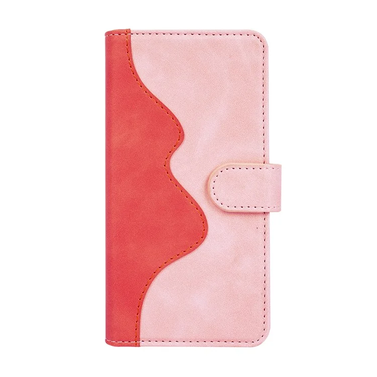 Für Samsung Galaxy A06 Wallet Case Leder Handyhülle Farbmischung - Pink