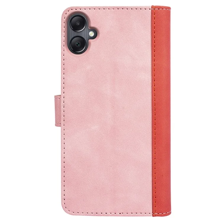 Für Samsung Galaxy A06 Wallet Case Leder Handyhülle Farbmischung - Pink