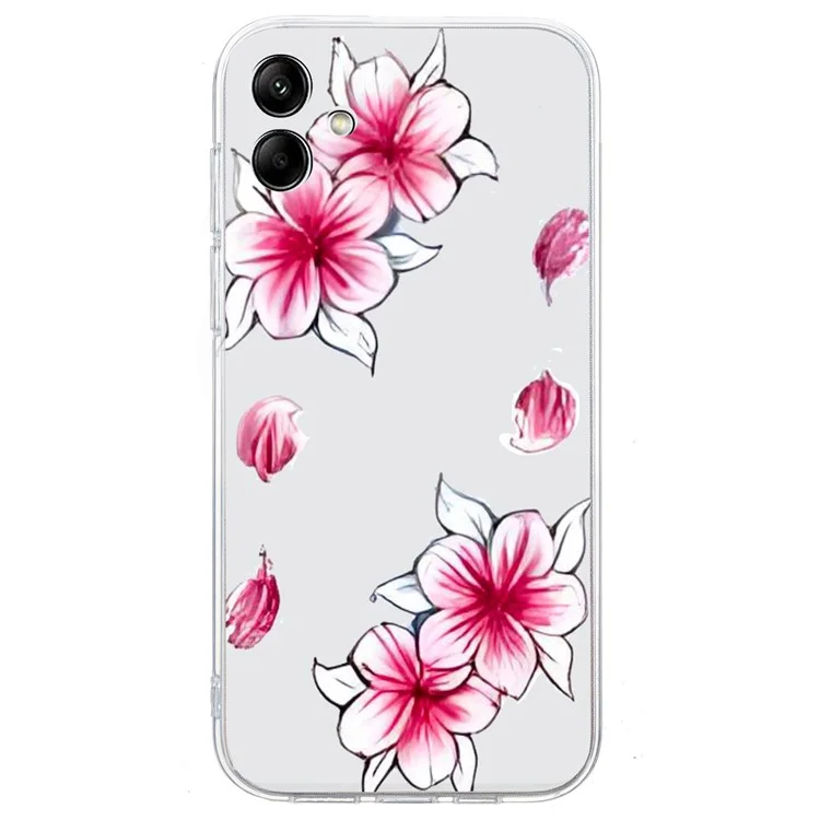 Für Samsung Galaxy A06 Case Pattern Printing Soft TPU Back Phone Cover - Sakura