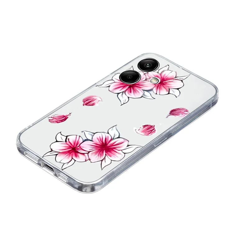 Für Samsung Galaxy A06 Case Pattern Printing Soft TPU Back Phone Cover - Sakura