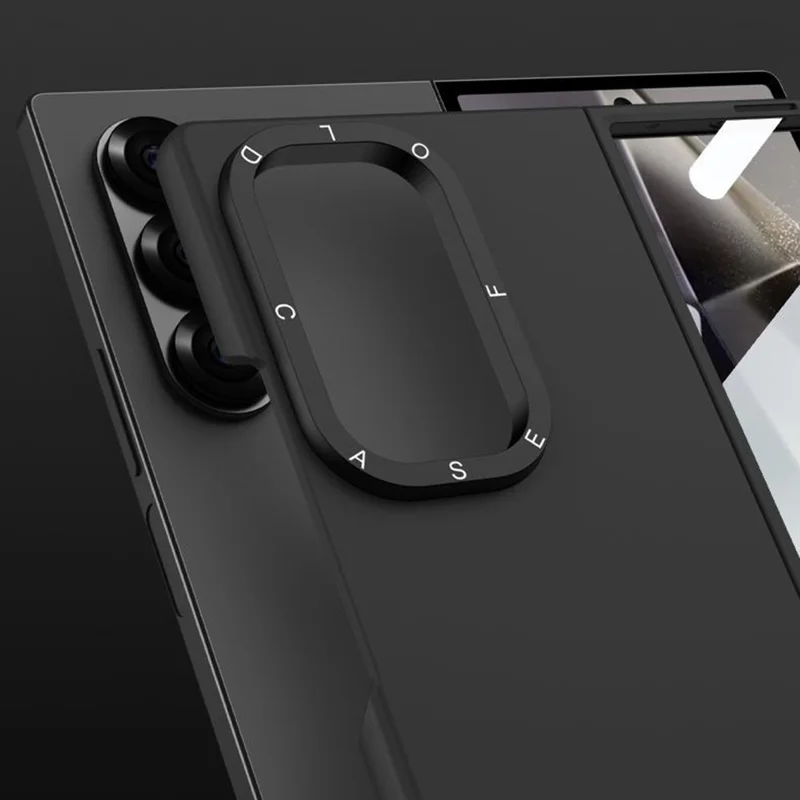 GKK Para Samsung Galaxy Z Fold6 5G Case Con Film Ultra Thin PC Cover Cover - Negro
