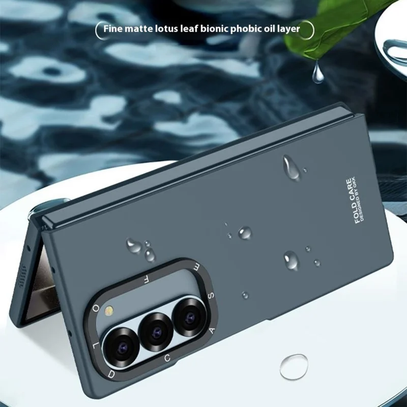 GKK Para Samsung Galaxy Z Fold6 5G Case Con Film Ultra Thin PC Cover Cover - Negro