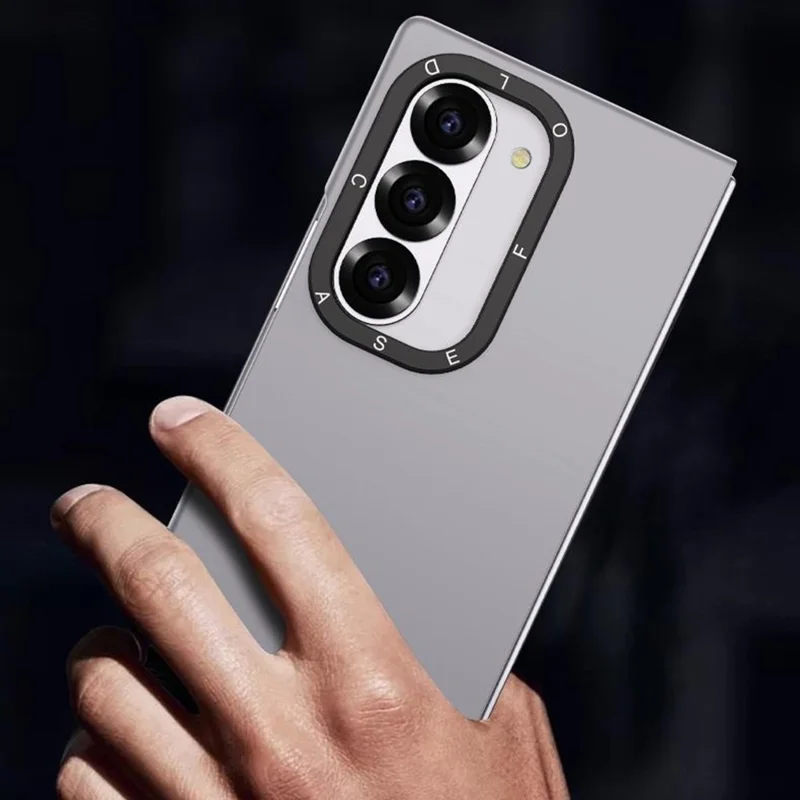 GKK Para Samsung Galaxy Z Fold6 5G Case Con Film Ultra Thin PC Cover Cover - Negro