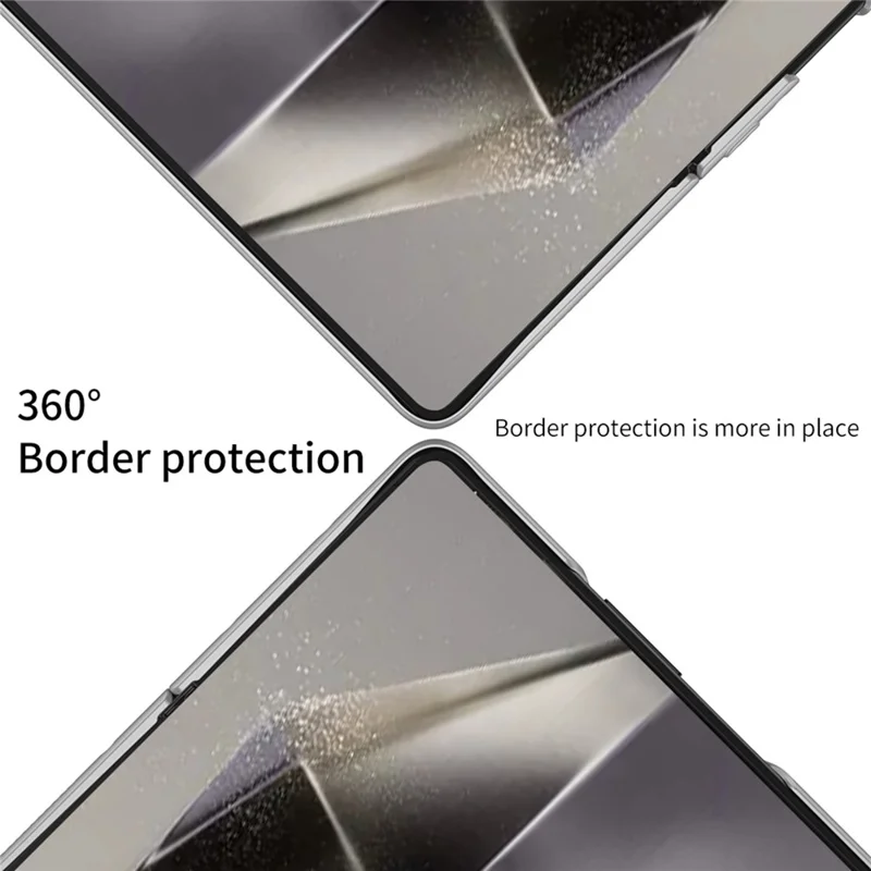 GKK Para Samsung Galaxy Z Fold6 5G Case Shock Prop -hard PC+PU Puno Contra Con Parte - Fibra de Carbono