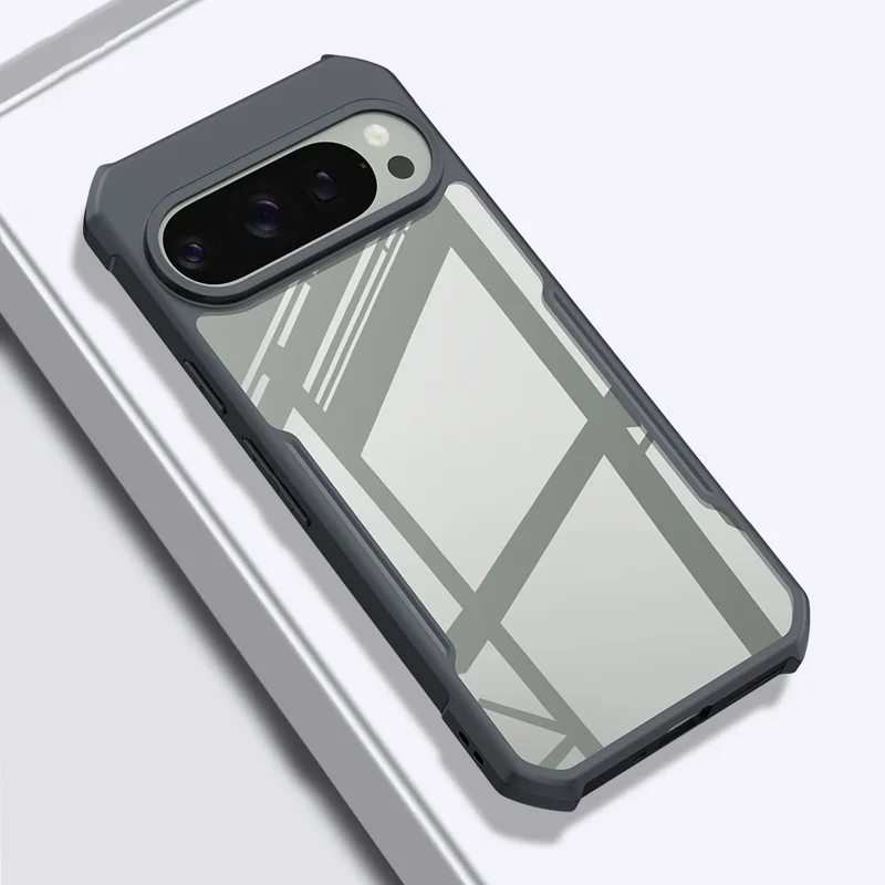 XUNDD Für Google Pixel 9 / Pixel 9 Pro Hülle Stoßfest TPU + Acryl-Klare Rückseite Handyhülle