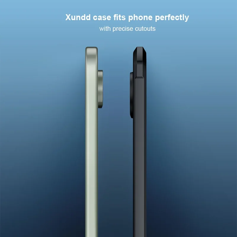 XUNDD Für Google Pixel 9 / Pixel 9 Pro Hülle Stoßfest TPU + Acryl-Klare Rückseite Handyhülle