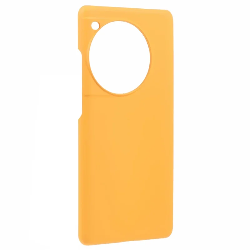 For OnePlus Ace 3 Pro 5G Case Hard PC Frosted Minimalist Phone Cover - Yellow