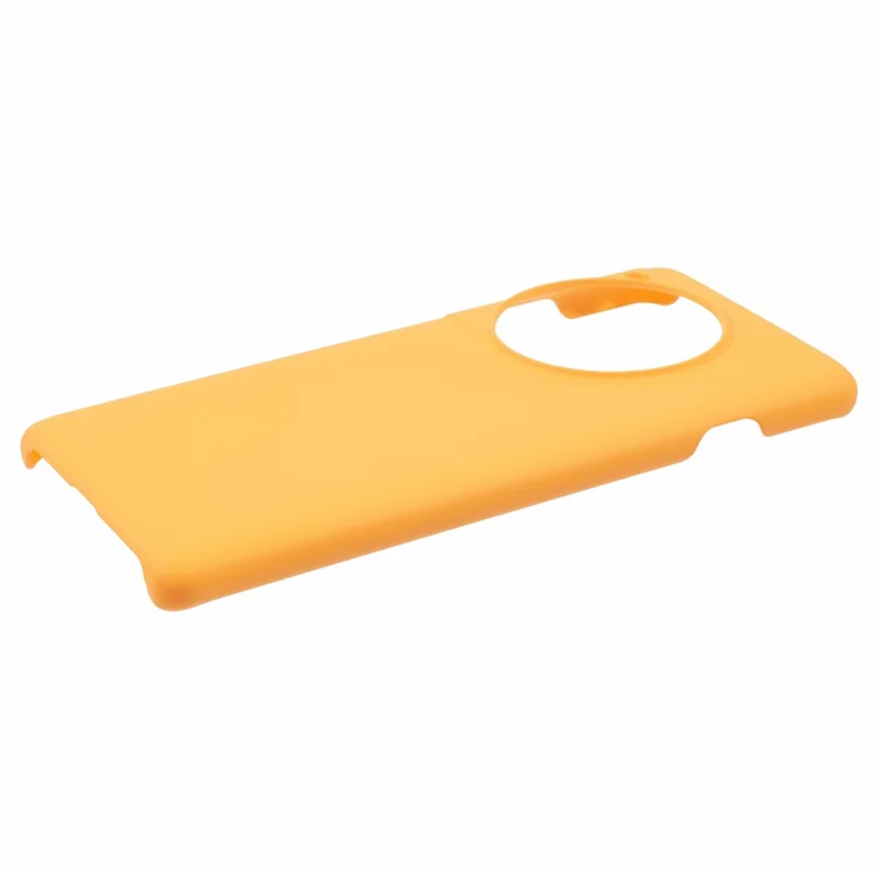 For OnePlus Ace 3 Pro 5G Case Hard PC Frosted Minimalist Phone Cover - Yellow