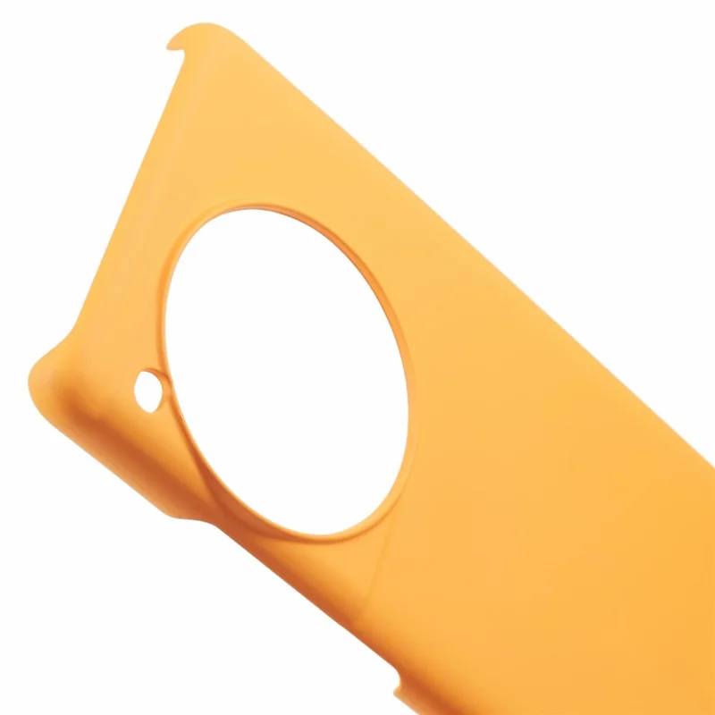For OnePlus Ace 3 Pro 5G Case Hard PC Frosted Minimalist Phone Cover - Yellow