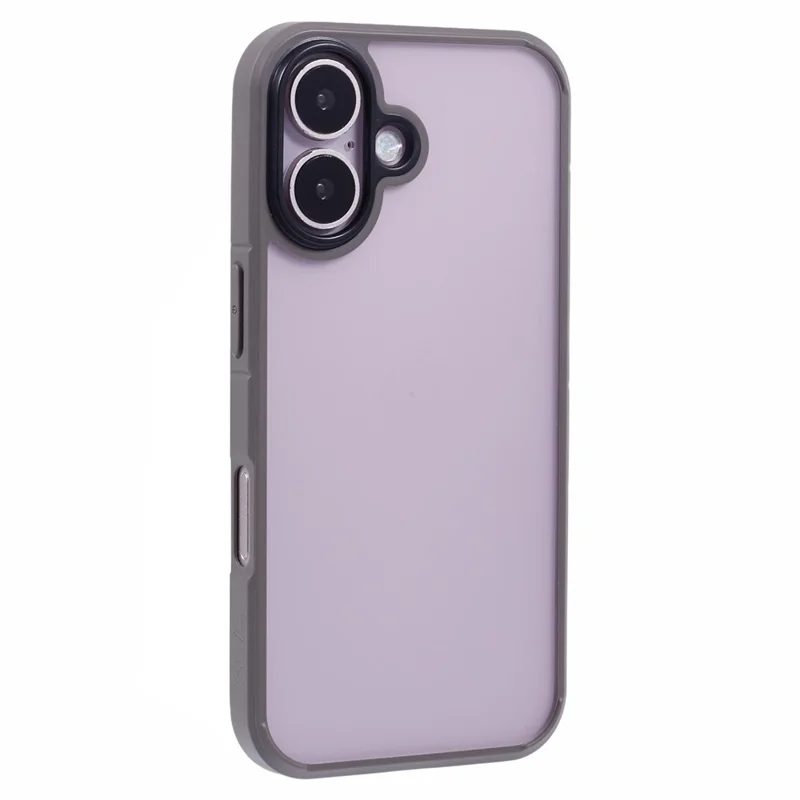 X-level Для Iphone 16 Case Anti-Scratch PC+TPU Matte Phone Cople - Серый