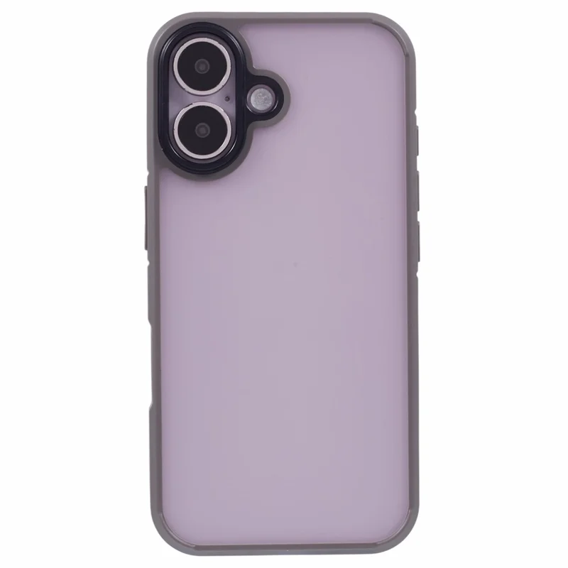 X-level Для Iphone 16 Case Anti-Scratch PC+TPU Matte Phone Cople - Серый