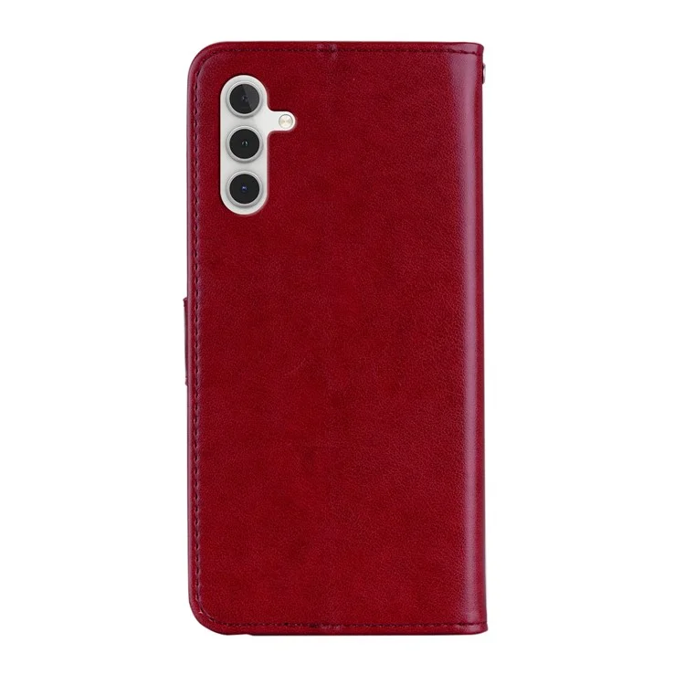 Для Samsung Galaxy S24 FE Кошелек Caillet Case Sowl Flow - Красный